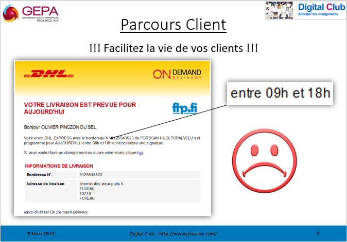 La livraison, étape clé du parcours client La livraison, étape clé du parcours client