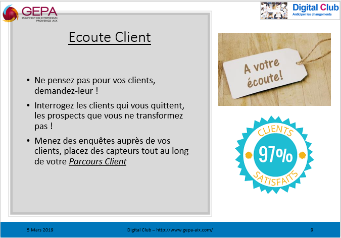 Ecoutez vos clients pour faciliter leur parcours