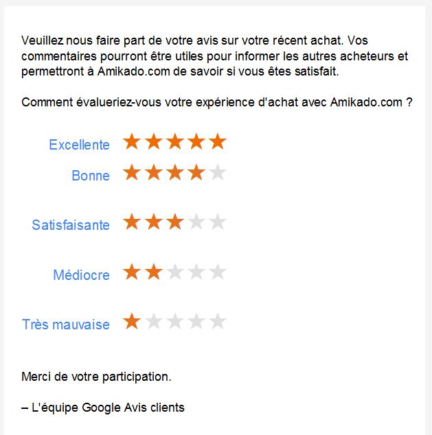 Questionnaire de Satisfaction Client