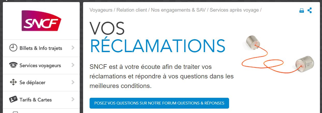 SNCF et Satisfaction Client SNCF et Satisfaction Client
